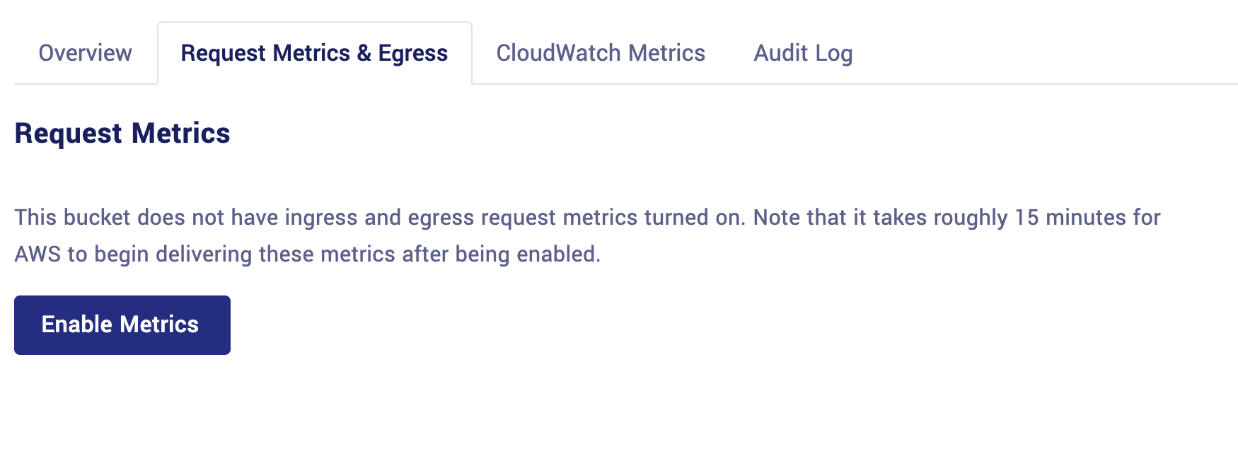 How to see S3 Bucket Request Metrics, Egress, and Costs